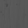 vidaXL Buffet haut Gris 74x35x117 cm Bois massif de pin