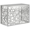 vidaXL Housse de climatiseur Argent&eacute; 100 x 50 x 70 cm Acier galvanis&eacute;