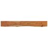vidaXL &Eacute;tag&egrave;re murale rectangulaire massif acacia bordure assortie