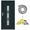 vidaXL Porte Frontale Anthracite 98 x 208 cm PVC