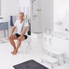 RIDDER Tabouret pliable de salle de bain 110 kg Blanc A0050301