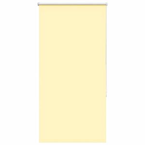 vidaXL Store enrouleur occultant jaune largeur du tissu 75,7 cm