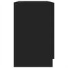 vidaXL Armoire d'&eacute;vier noir 59x37x59 cm bois d'ing&eacute;nierie