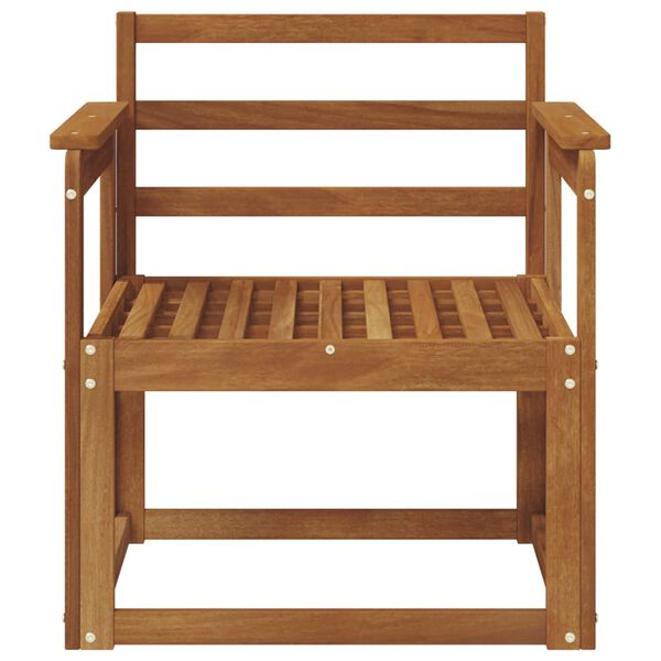 vidaXL Canap&eacute; d&rsquo;ext&eacute;rieur Bois d'Acacia Massif Naturel