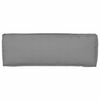 vidaXL Coussin pour banc de palette Gris 120 x 40 x 8 cm Tissu Oxford