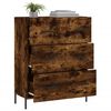 vidaXL Buffet ch&ecirc;ne fum&eacute; 69,5x34x90 cm bois d'ing&eacute;nierie
