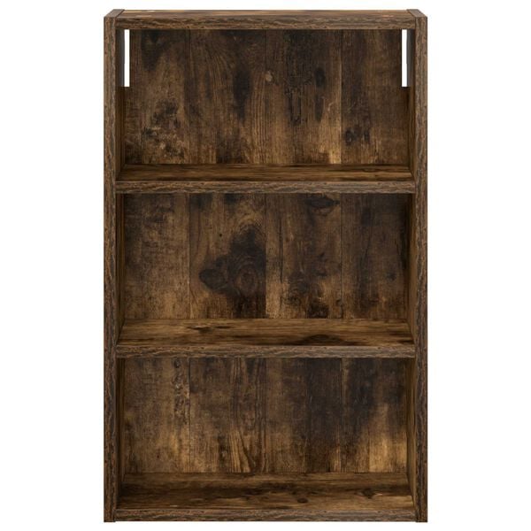 vidaXL Armoire murale de salle de bain Ch&ecirc;ne Fum&eacute; 40 x 16 x 62,5 cm