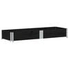 vidaXL Jardini&egrave;re noir 150x50 cm bois massif de pin