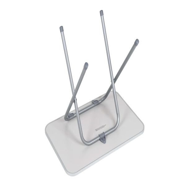 Camp Gear Table de camping pliable Gris Acier