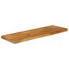 vidaXL Dessus de table &agrave; bord vivant 120x20x3,8cm bois massif manguier