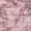 vidaXL Tapis Shaggy &agrave; poils longs NAVARRA rose poudr&eacute; 120x120 cm