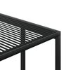 vidaXL Tabourets de jardin lot de 4 noir r&eacute;sine tress&eacute;e