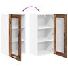 vidaXL Armoire suspendue Bois ancien 40 x 31 x 80 cm Bois d'ing&eacute;nierie
