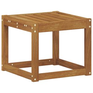 vidaXL Banc de Tabouret Naturel 43 x 43 x 37 cm Bois d'Acacia Massif