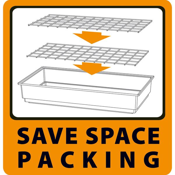 Ferplast Cage &agrave; oiseaux et voli&egrave;re avec toit Nota Plastique 56115423