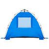 vidaXL Tente de plage 3 personnes lib&eacute;ration rapide imperm&eacute;able