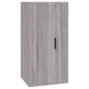 vidaXL Ensemble de meubles TV 4 pcs Sonoma gris Bois d'ingénierie