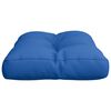 vidaXL Coussin de palette bleu royal 60x40x12 cm tissu