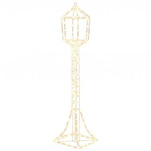 vidaXL Lampadaire LED de No&euml;l LOVIISA 160 LED Blanc chaud