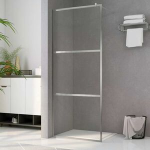 vidaXL Paroi de douche &agrave; l'italienne &agrave; verre ESG transparent 80x195 cm