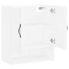 vidaXL Armoire murale blanc 60x31x70 cm bois d'ingénierie