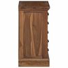 vidaXL Commode avec tiroir Marron 35 x 30 x 60 cm Bois de teck massif
