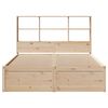vidaXL Cadre de lit sans matelas 160x200 cm bois massif de pin