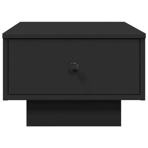 vidaXL Table basse noir 60x45x31 cm bois d'ing&eacute;nierie