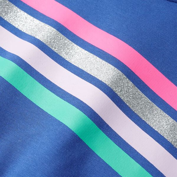 Robe pour enfants avec cordon de serrage bleu cobalt 104