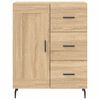 vidaXL Buffet ch&ecirc;ne sonoma 69,5x34x90 cm bois d'ing&eacute;nierie