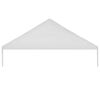 vidaXL Toit de tente de r&eacute;ception 6 x 12 m Blanc