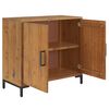 vidaXL Buffet Marron 75x35x70 cm Bois de pin massif