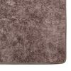 vidaXL Coureur de Tapis MARSA Gris 100 x 80 cm Polyester et PVC