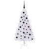 vidaXL Sapin de No&euml;l artificiel avec 150 LED Blanc 150 cm PVC et Acier