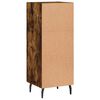 vidaXL Buffet Ch&ecirc;ne fum&eacute; 34,5x34x90 cm Bois d'ing&eacute;nierie