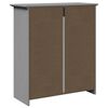 vidaXL Armoire de couloir BODO gris 80x35x90 cm