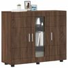 vidaXL Buffet Chêne marron 55,5 x 29 x 100 cm Bois d'ingénierie