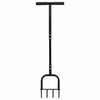 vidaXL Outil a&eacute;rateur de pelouse Noir 95 x 27 cm Plastique