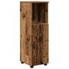 vidaXL Cabinet de salle de bain Bois Ancien 30 x 35 x 95 cm