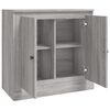 vidaXL Buffet sonoma gris 70x35,5x67,5 cm bois d'ing&eacute;nierie