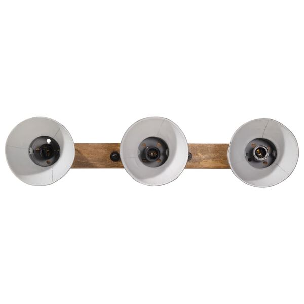 vidaXL Lampe murale 25 W bleu d&eacute;lav&eacute; 65x25 cm E27