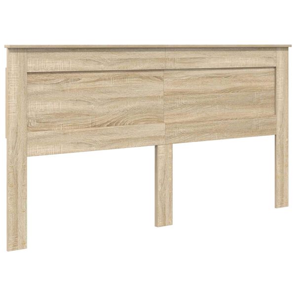 vidaXL T&ecirc;te de lit Ch&ecirc;ne Sonoma 180 cm Bois d'ing&eacute;nierie