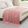 vidaXL Couvertures &agrave; jeter 6 pcs Rose 200 x 150 cm Toison