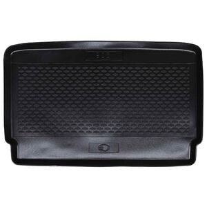vidaXL Tapis de coffre Noir adapt&eacute; pour PEUGEOT 208 2018- Caoutchouc