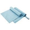 vidaXL Serviettes de sport 2 pc Bleu 100 x 50 cm
