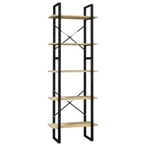 vidaXL Biblioth&egrave;que &agrave; 5 niveaux 60x30x175 cm Bois de pin