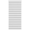 vidaXL Store z&egrave;bre gris clair largeur du tissu 95,9 cm polyester