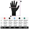 vidaXL Gants de Travail 24 pcs Noir 10 / xl Polyester