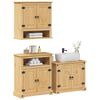 vidaXL Ensemble de meubles salle de bain 3 pcs Corona bois pin massif