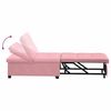 vidaXL Canapé-lit Rose 67 x 194 x 38 cm Velours